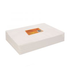 Салфетка одноразовая 30*40 см белая (50 шт в пачке)