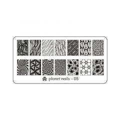 Пластина для Stamping Nail Art №5