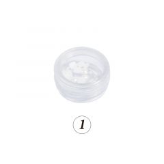 Жемчуг на плоской основе в ассортименте