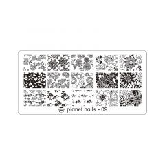 Пластина для Stamping Nail Art №9