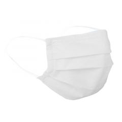 Маска защитная мастера 3-х слойная, белая, 25 шт/уп