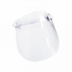 Экран для лица из пластика на резинке