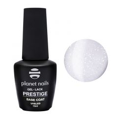 Гель-лак Planet Nails, "PRESTIGE" - BASE SHIMMER WHITE, 10 мл