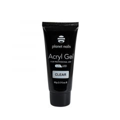 Гель Planet Nails Acryl Gel прозрачный, 60гр