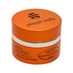 Гель-желе Planet Nails - Modeling Camouflage Beige Jelly Gel камуфлирующий, бежевый 30г