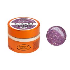 Гель Planet Nails - Building Gel Reflection, моделирующий цветной гель, 15 гр.