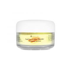 Пудра акриловая Planet Nails - цветная, неоново-желтая 15г.