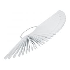 Палитра для лаков "веер" натуральная,  48 шт