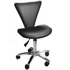 Стул мастера с треугольной спинкой черный "Арес"