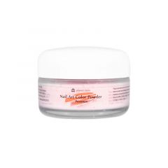 Пудра акриловая Planet Nails - цветная, розовая 15г.