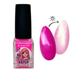 Лак для ногтей Planet Nails флуоресцентный K&PoP SoRa (261) 10мл