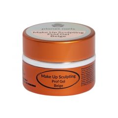 Гель Planet Nails - MAKE UP SCULPTING PROF GEL BEIGE – моделирующий гель, бежевый, 50 г