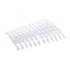 Типсы отрывные прозрачные, для книги-палитры, 5 шт/уп