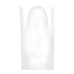 Фартук мастера полиэтиленовый (120х70 см), 25 шт/уп