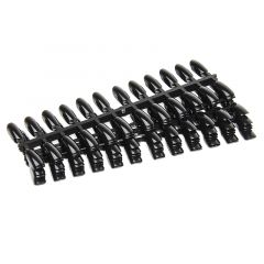 Типсы отрывные черные, для дизайна, 10 шт/уп