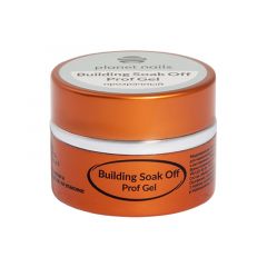 Гель Planet Nails - BUILDING SOAK OFF PROF GEL – моделирующий  прозрачный гель, 50 г