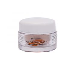 Пудра акриловая Planet Nails - цветная, бронзовая перламутровая 5г.