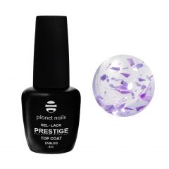 Гель-лак Planet Nails,  TOP COAT "FLAKE" - 928, 8 мл