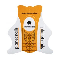Формы для наращивания Planet Nails, Nail Form, 10 шт/уп