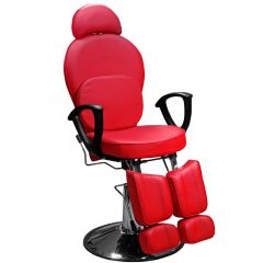 Кресло педикюрное Эконом красное