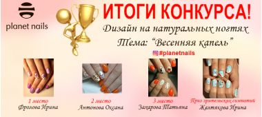 Итоги конкурса «Весенняя капель»