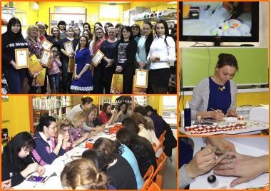 Компания ПЛАНЕТ НЭЙЛЗ провела мастер-класс в г.Калуга