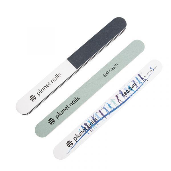 Набор пилок для натуральных ногтей (3шт в компл.), изображение 2 Набор пилок для натуральных ногтей (3шт в компл.), изображение 2