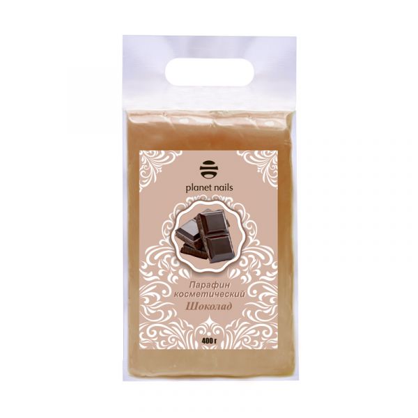Парафин косметический Planet Nails, Шоколад 400гр, изображение 2