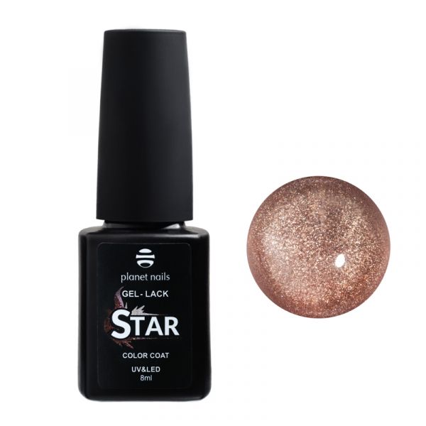 Гель-лак Planet Nails, "Star" - 726, 8мл