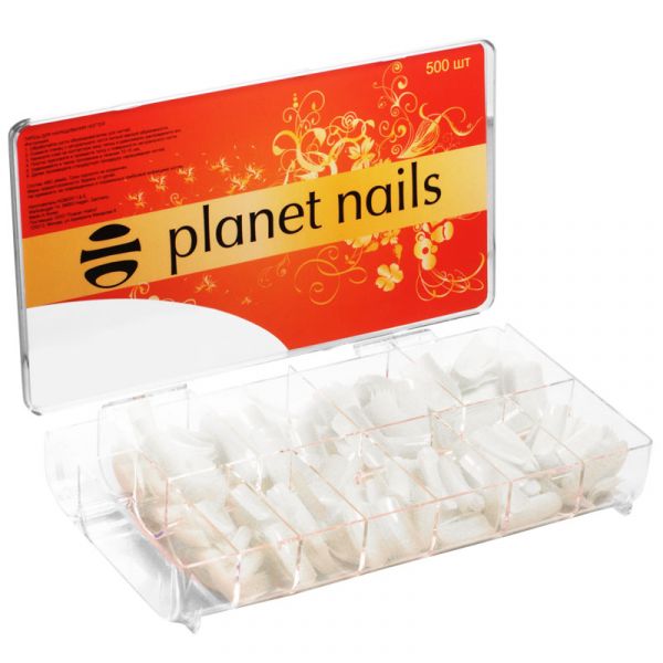 Типсы Planet Nails 500 шт/уп №1-10