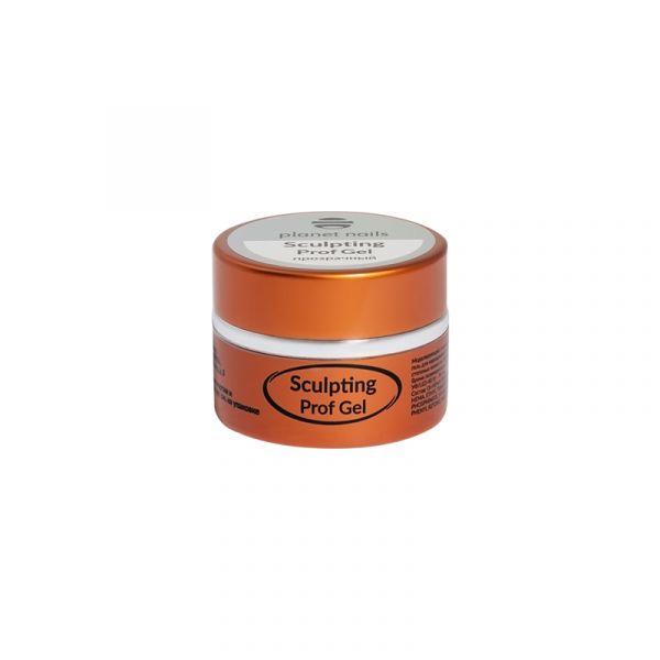 Гель Planet Nails - SCULPTING PROF GEL - моделирующий прозрачный гель, 5 г