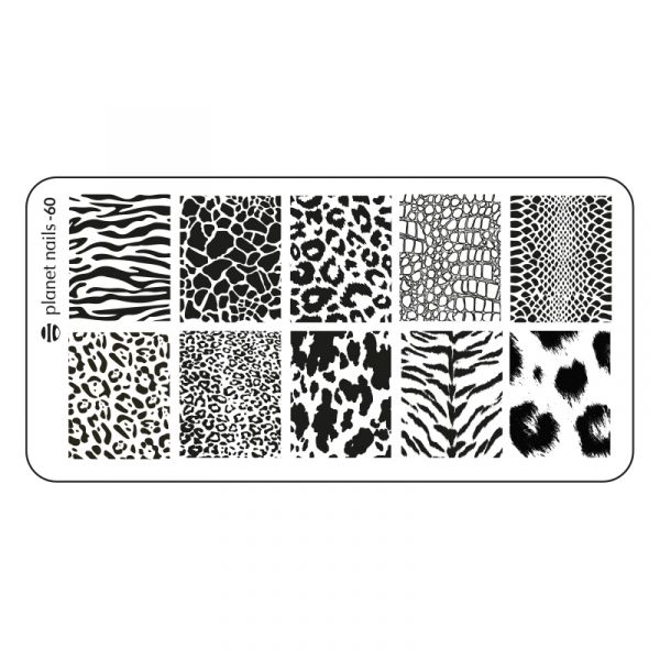 Пластина для Stamping Nail Art №60