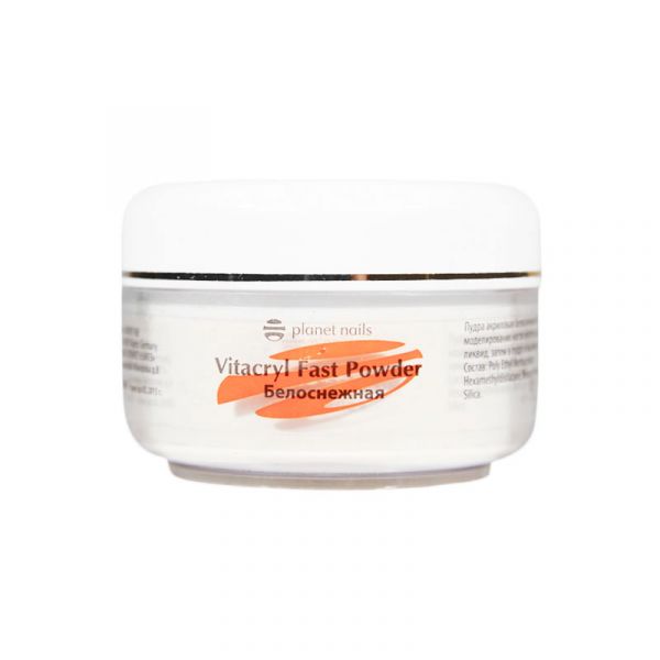 Пудра акриловая Planet Nails - VITACRIL белоснежная 45г. Пудра акриловая Planet Nails - VITACRIL белоснежная 45г.