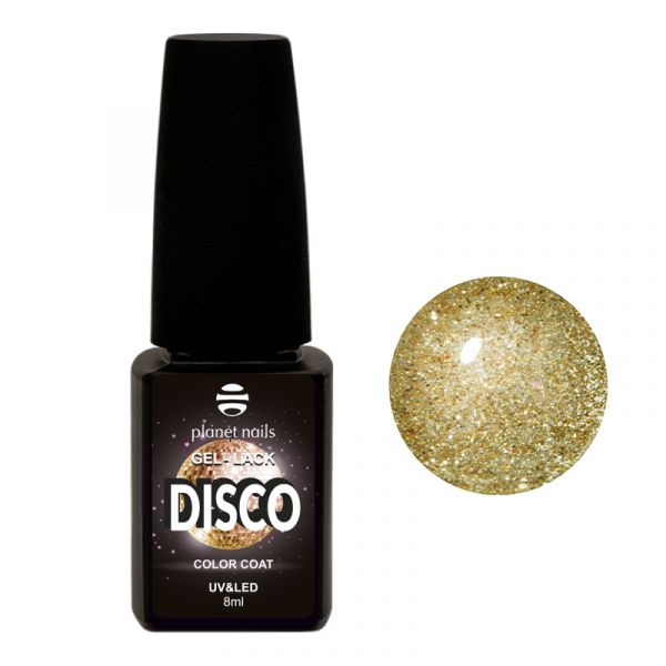 Гель-лак Planet Nails, "Disco" - 152, 8мл, изображение 2 Гель-лак Planet Nails, "Disco" - 152, 8мл, изображение 2