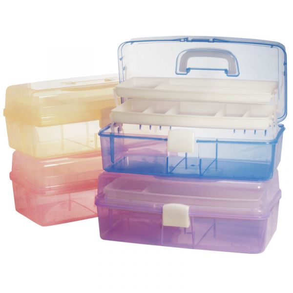 Чемодан пластиковый большой 405х215х164мм., изображение 3 Чемодан пластиковый большой 405х215х164мм., изображение 3