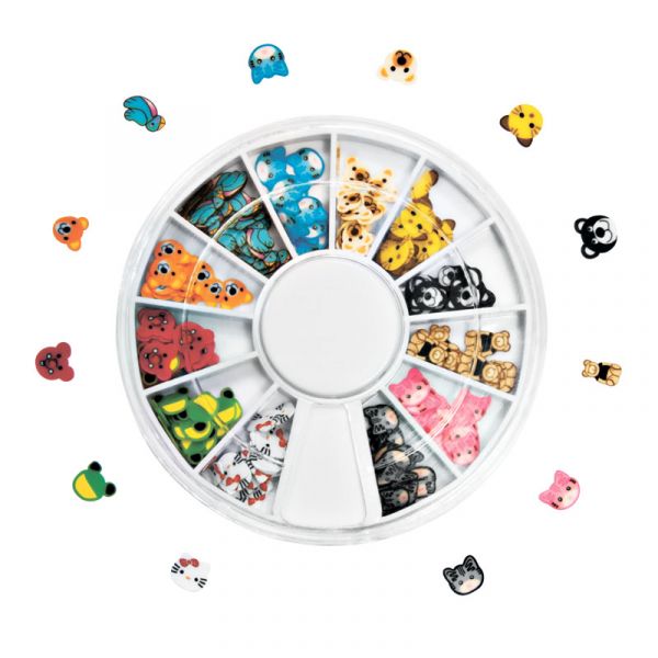 Фимо декор в нарезке (карусель 12 видов), изображение 2 Фимо декор в нарезке (карусель 12 видов), изображение 2