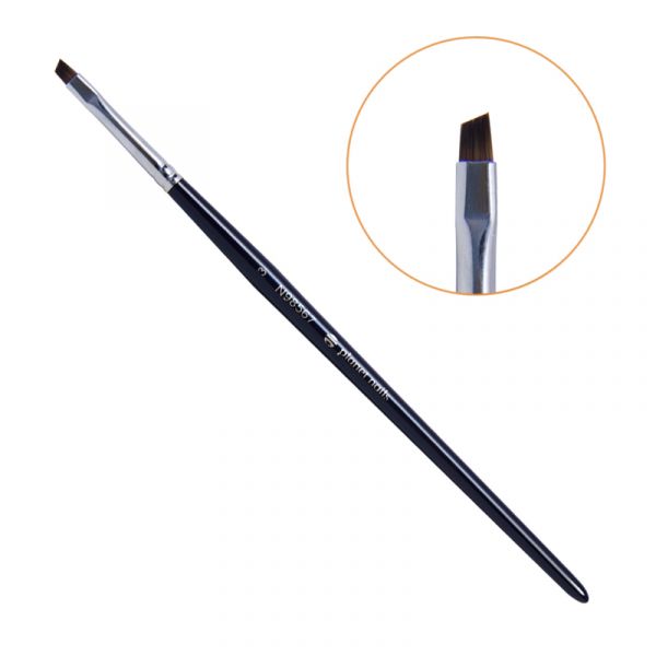 Кисть Planet Nails для китайской росписи скош. мягкая № 3