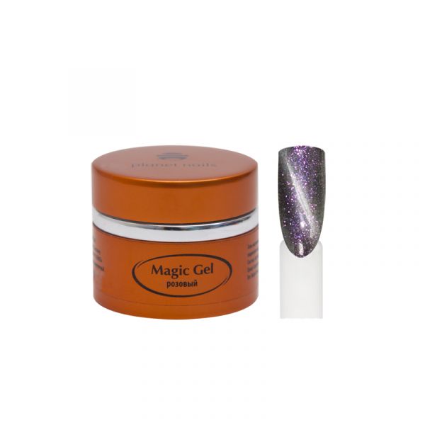 Гель PN magic Gel - магнитный розовый 5г, изображение 3