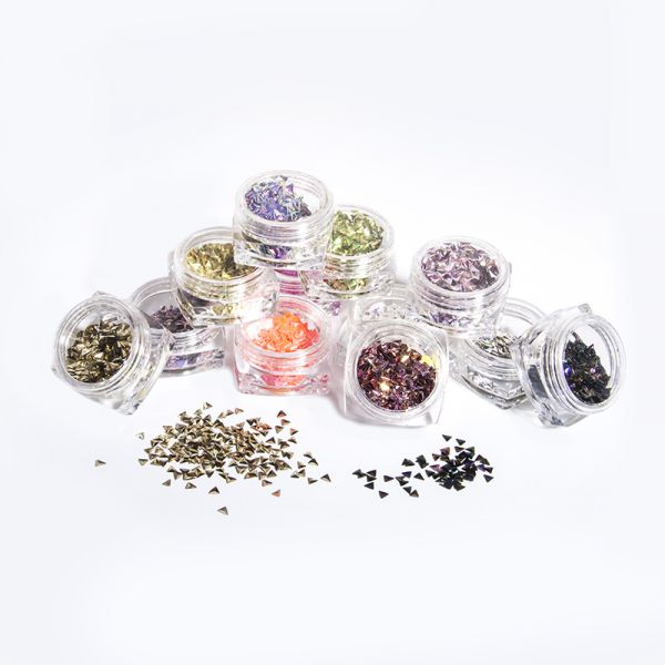 Чешуя дракона треугольник голография в ассортименте