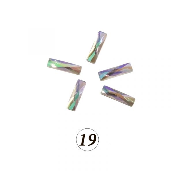 Цветные фигурные стразы в ассортименте, 5 шт/уп, изображение 20