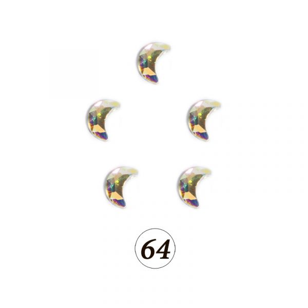 Цветные фигурные стразы в ассортименте, 5 шт/уп, изображение 66