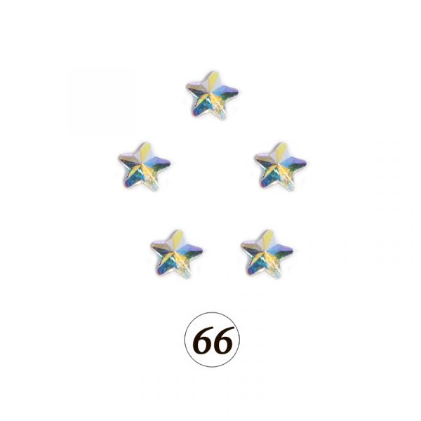 Цветные фигурные стразы в ассортименте, 5 шт/уп, изображение 68