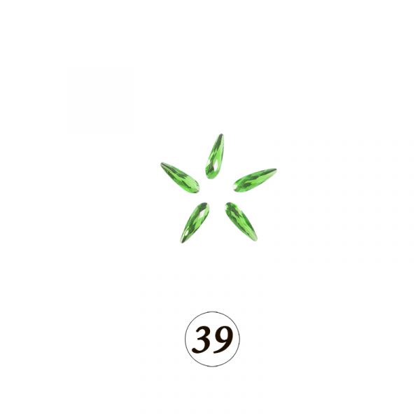 Цветные фигурные стразы в ассортименте, 5 шт/уп, изображение 41