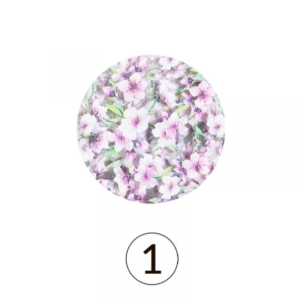 Фольга для ногтей переводная "Foil", изображение 15