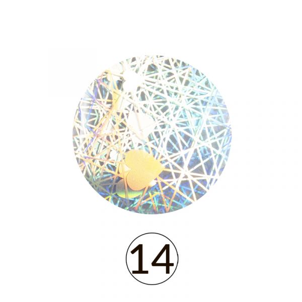 Фольга для ногтей переводная "Foil", изображение 28