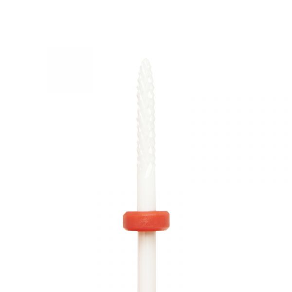 Фреза керамическая тонкая цилиндрическая с закругленным концом 3,8 мм, изображение 2