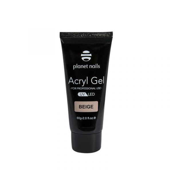 Гель Planet Nails Acryl Gel  камуфлирующий бежевый, 60гр