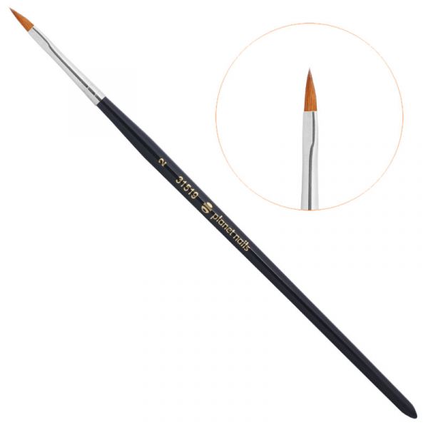 Кисть Planet Nails для дизайна "язык" № 2 (31519,2)