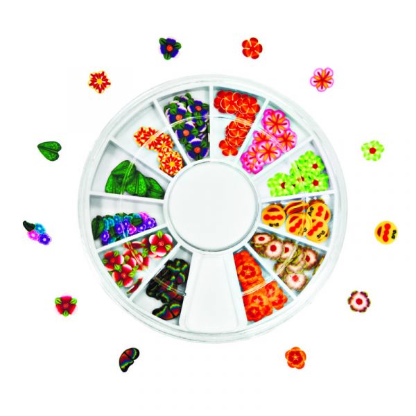 Фимо декор в нарезке (карусель 12 видов), изображение 5