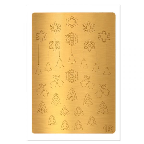 Металлизированные наклейки-трафареты, изображение 45